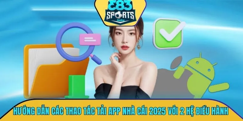 Hướng dẫn các thao tác tải app nhà cái 2025 với 2 hệ điều hành